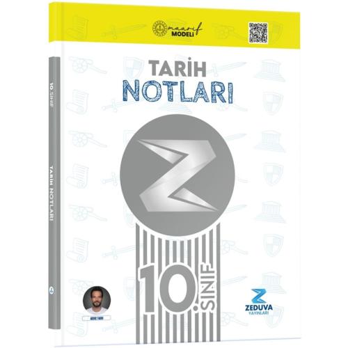 Soner Ardıç 10. Sınıf Maarif Modeli Tarih Notları Zeduva Yayınları