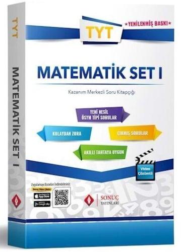 Sonuç Yayınları TYT Matematik Set 1 Kazanım Merkezli Soru Bankası Yeni