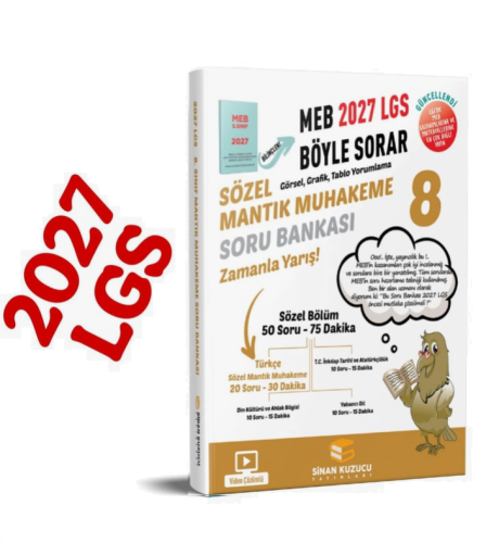 8. Sınıf LGS 2027 SÖZEL MANTIK MUHAKEME Soru Bankası