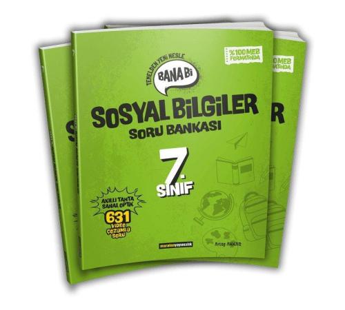 MARATON 7.Sınıf Bana Bi Sosyal Bilgiler Soru Bankası