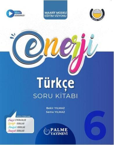 PALME 6.SINIF ENERJİ TÜRKÇE SORU KİTABI *YENİ*