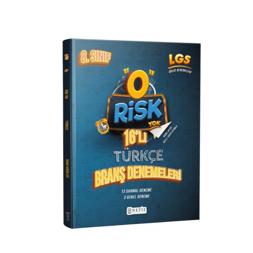RİSK YOK 16 LI TÜRKÇE BRANŞ DENEMESİ