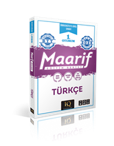 IQ YAYINLARI 1.OTURUM MAARİF TÜRKÇE EĞİTİM SERİSİ