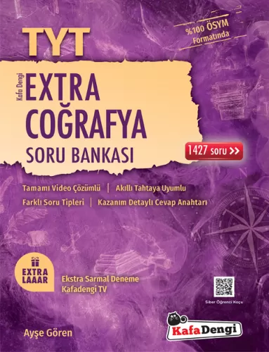 Kafadengi Yayınları TYT Coğrafya Extra Soru Bankası