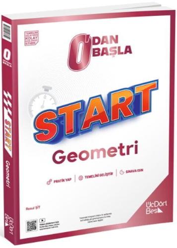 ÜçDörtBeş Yayınları Sıfırdan Başla Start Geometri
