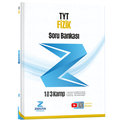 Zeduva Yayınları Fizikfinito TYT Fizik 1 Kitap 3 Kamp Soru Bankası