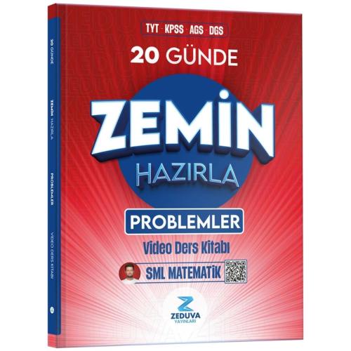 Zeduva Yayınları SML Matematik TYT KPSS AGS DGS 20 Günde Zemin Hazırla